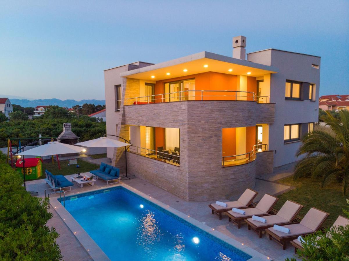 Vila Zatona Sunset With Heated Swimming Pool Zaton  Buitenkant foto